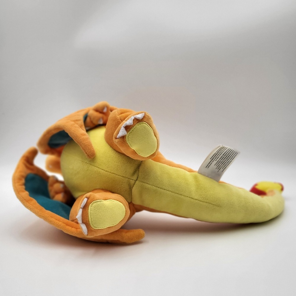 Pokemon Charizard Plush 12" Orange Dragon Toy Nintendo Game Freak Stuffed Animal - Picture 8 of 12